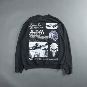 Punisher x Darc Sport Sold Out Limited Edition Premium Crewneck Size Large